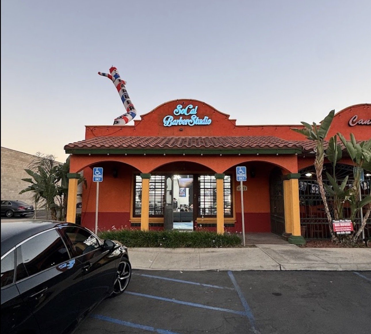 SoCal Barber Studio storefront — 6721 White Ln Bakersfield